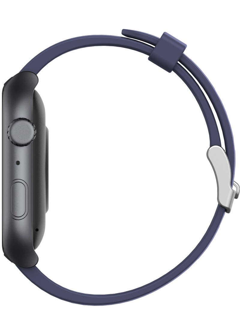 GTS7Pro Men's Smartwatch, AMOLED Always-On Display, Bluetooth Calling, Waterproof Fitness Watch, Android and iOS Compatible, Midnight Blue