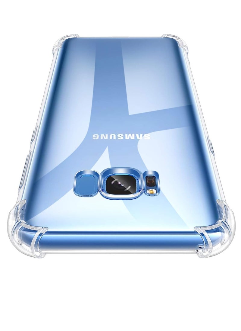 Generic - Samsung S8 Plus Case, Galaxy S8 Plus Transparent Protective Case Soft Silicone TPU Ultra Thin Shockproof Anti-Scratch Bumper Cover for Samsung Galaxy S8 Plus Case – Clear - Image 1