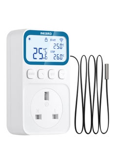 INKBIRD INKBIRD Plug-in Timer Thermostat C236T, 10 in 1 Programmable Heating and Cooling Temperature Controller with Temp Control, Time Control, Temp and Time Control, High Low Temperature Alarm, Refrigeration Delay, and Setting Memory  - Image 1