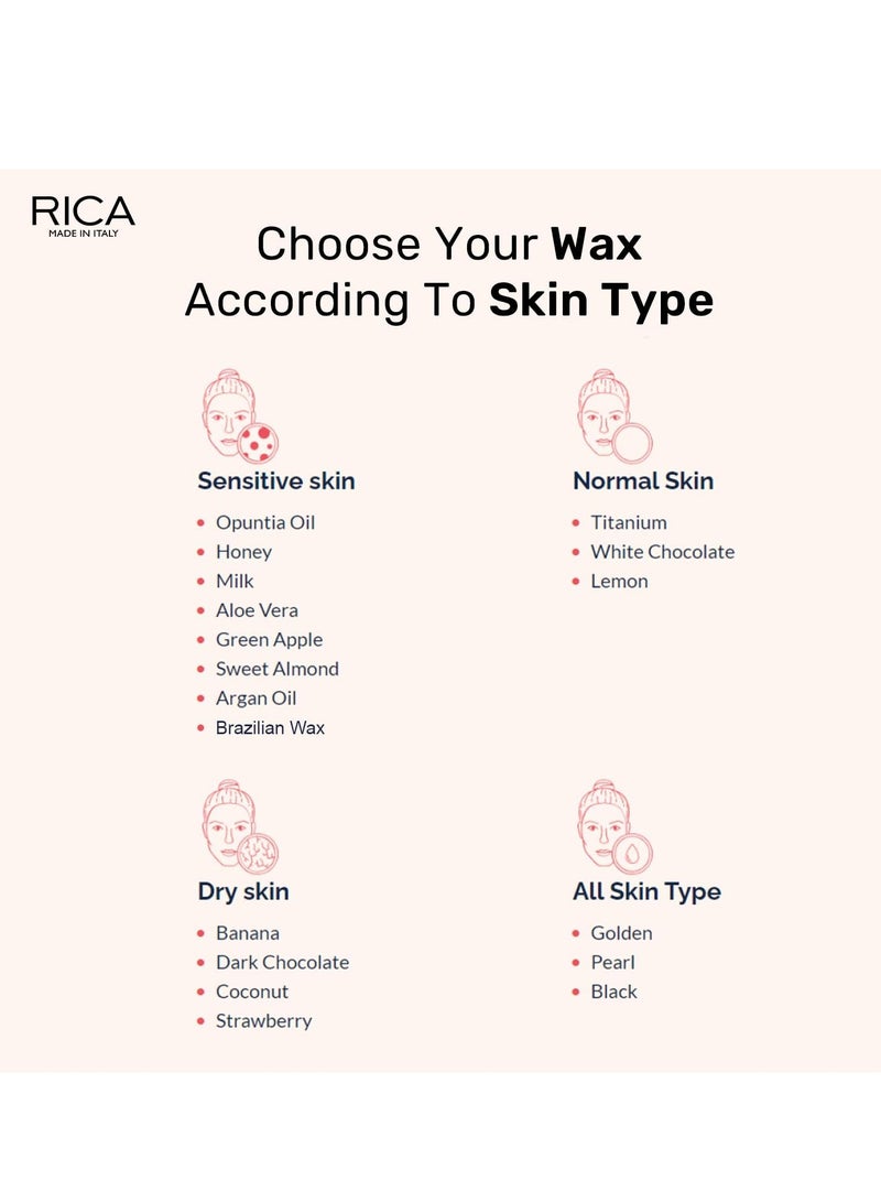 ريكا شمع ريكا القابل للذوبان في الدهون - شمع زيت الزيتون للبشرة الجافة جدًا 800 مل - Image 3