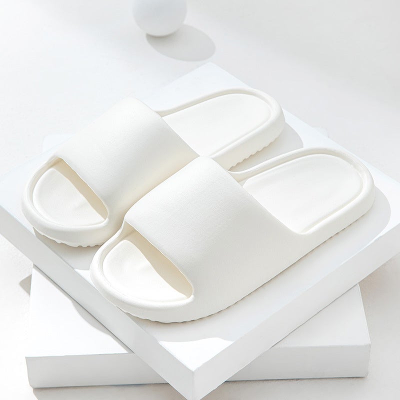 Men's and Women's Home Slippers, Non-Slip Soft Sole for Bathroom and Hotel Use