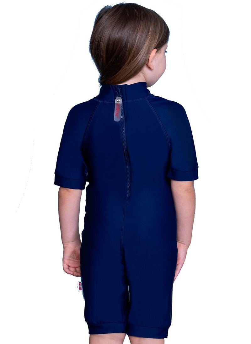 COEGA SUNWEAR COEGA Unisex Kids One Piece Suit - Navy - Image 3