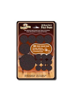 Parker & Bailey Parker & Bailey Felt 68 Pieces Assorted Sizes Brown  - Image 1