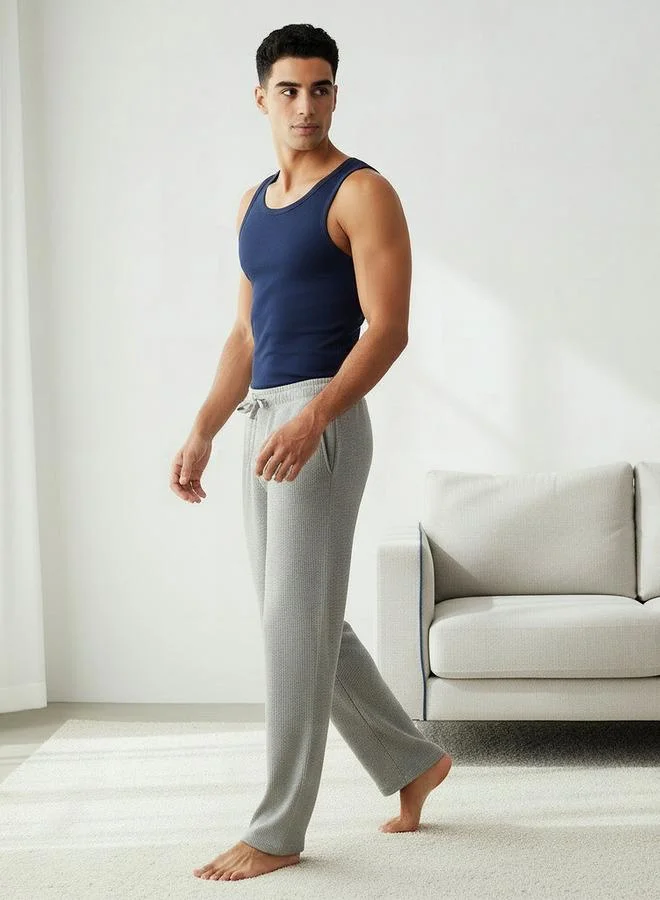 Splash FAV Men Ribbed Pyjama with Pockets