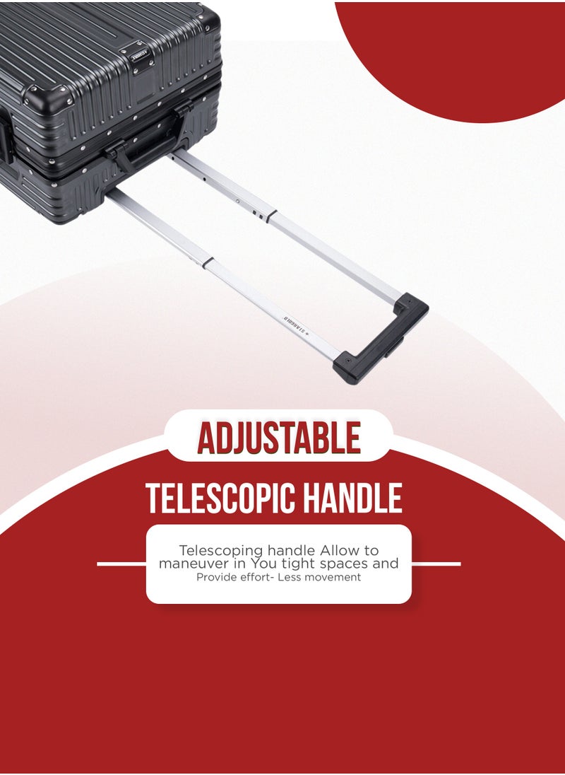 Stargold Luggage Bag TPC Hard Side Suitcase 360° Rotational Wheels and Lockable System Travel Bag  - Image 2