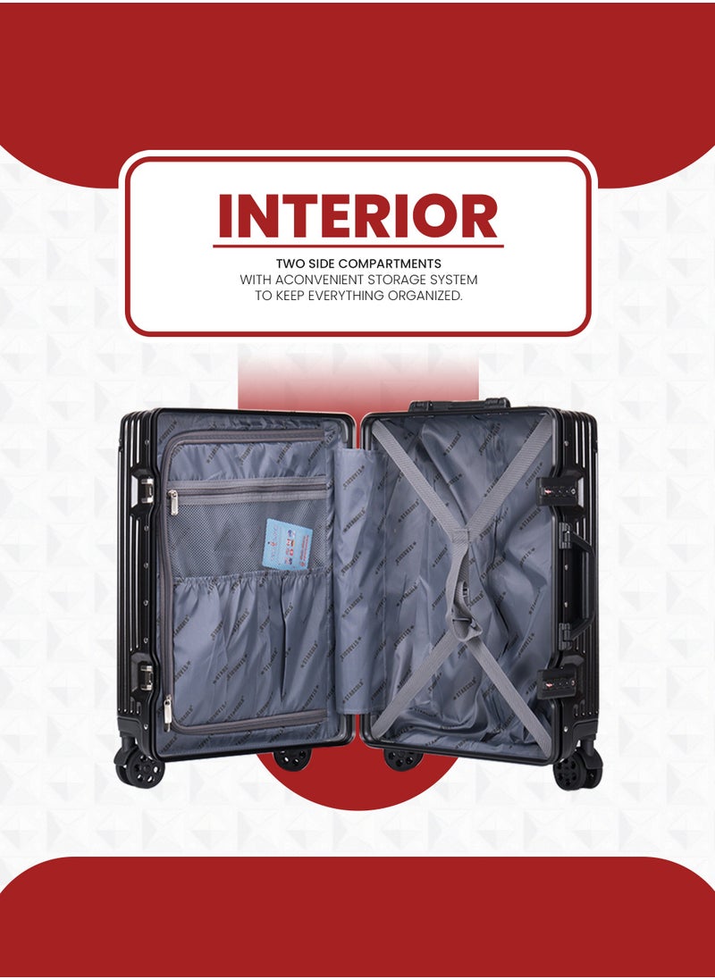 Stargold Luggage Bag TPC Hard Side Suitcase 360° Rotational Wheels and Lockable System Travel Bag  - Image 5