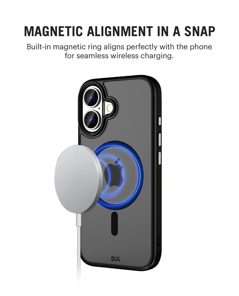 DailyObjects Nimbus 2.0 Magnetic Case Cover Compatible with iPhone 17 | Wireless Charging Slim Back Cover | 2 Layer Edge Protection & Shockproof - Image 2