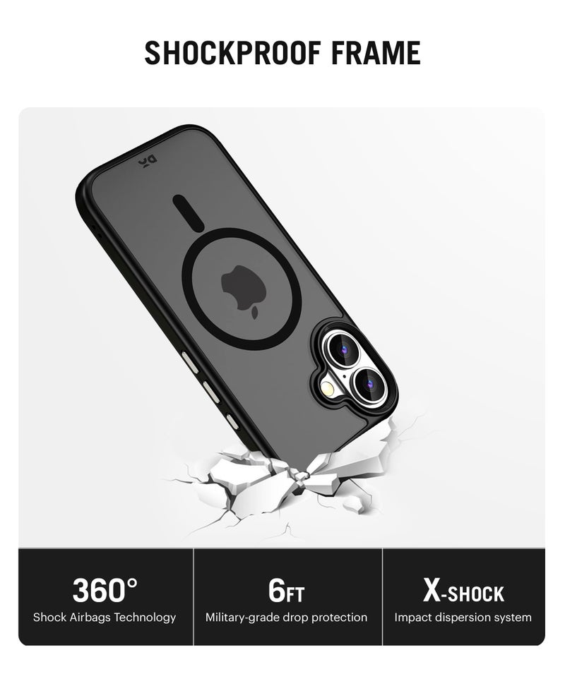 DailyObjects Nimbus 2.0 Magnetic Case Cover Compatible with iPhone 17 | Wireless Charging Slim Back Cover | 2 Layer Edge Protection & Shockproof - Image 5