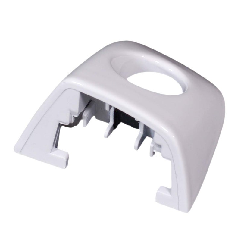 CNUPSM Car White Exterior Door Handle Key Hole Trim Left Driver Side Cover Cap White 4H1837879 Compatible with Audi 20102016 A6 S6 Quattro Allroad A7 A8 S8 RS6 RS7 - Image 4