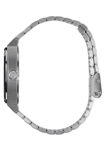 NIXON Time Teller A045-100m Water Resistant Men's Analog Fashion Watch (37mm Watch Face, 19.5mm-18mm Stainless Steel Band) - Image 3