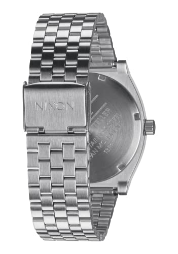 NIXON Time Teller A045-100m Water Resistant Men's Analog Fashion Watch (37mm Watch Face, 19.5mm-18mm Stainless Steel Band) - Image 4