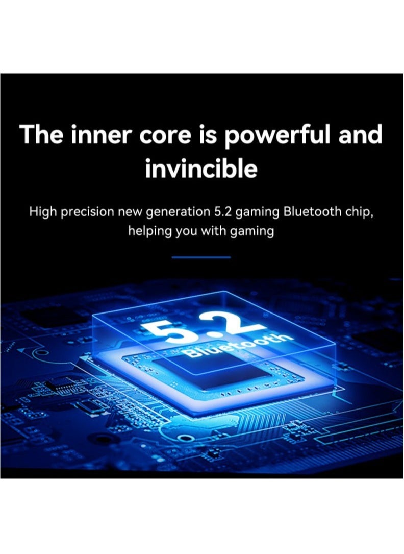 Generic - D9 Mobile Game Controller Telescopic Gamepad For Android IOS PS3 PS4 Switch ios HAll Joysitck with Turbo/6-axis Gyro/Vibration (Black) - Image 1