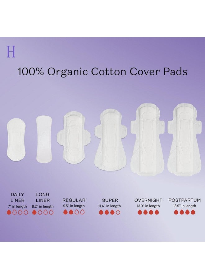 the Honey Pot company The Honey Pot Company - Herbal Pads for Women - Regular Flow w/Wings - Infused w/Essential Oils for Cooling Effect & Organic Cotton Cover - Sanitary Pads for Women - Feminine Care - FSA & HSA - 20ct - Image 5