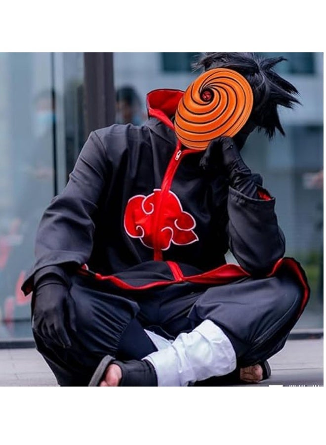 Mask Resin Mask Costume Mask Cosplay Props  Party Gift for Ninja Anime Uchiha Cosplay - Image 1