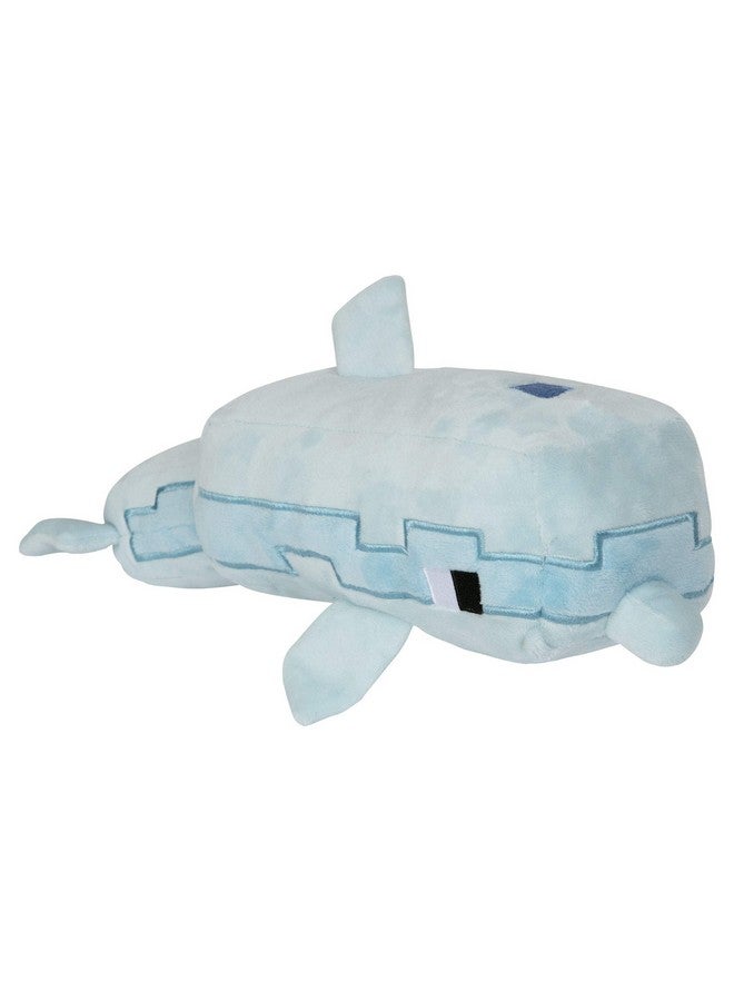 JINX Minecraft Adventure Dolphin Plush Stuffed Toy, Light Blue, 13.75" Long - Image 2