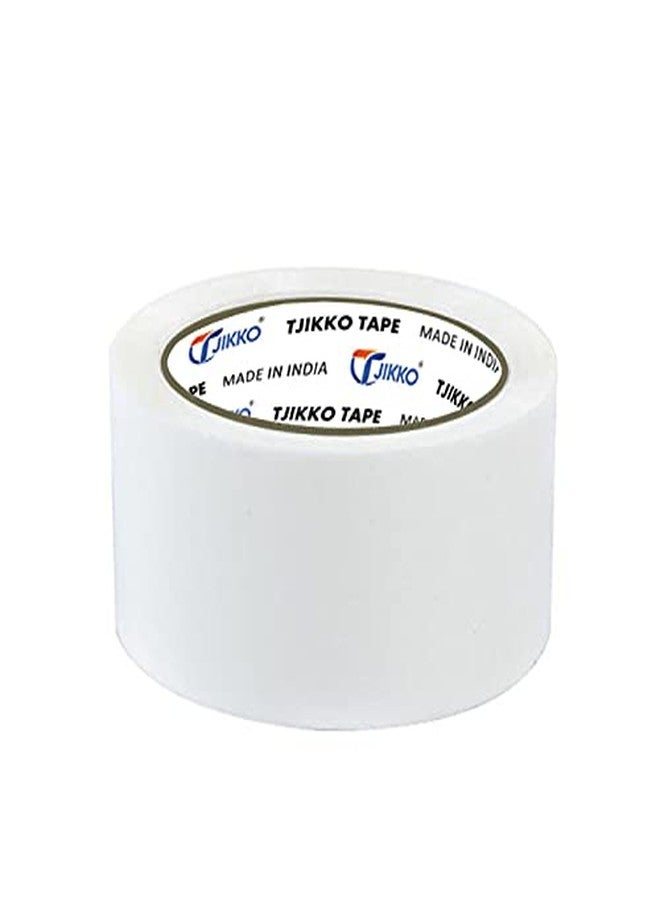 TJIKKO Cello Tape/BOPP Tape/Packaging Tape Premium Grade 48 mm width 65 meter length Milky White (Set of 3) - Image 1