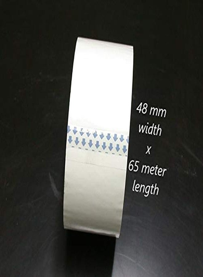 TJIKKO Cello Tape/BOPP Tape/Packaging Tape Premium Grade 48 mm width 65 meter length Milky White (Set of 3) - Image 2