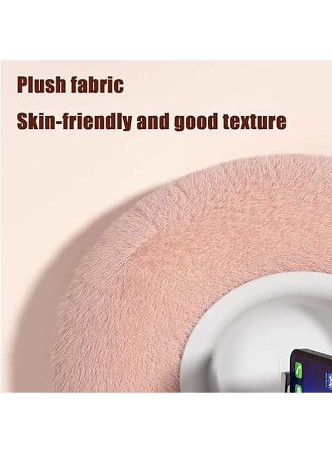General Fluffy Bowl with Kindle Stand, Cute Plush Kindle Phone Pillow, Phone Holder with Fluffy Pillow, Kindle Stand with Snack Bowl, Phone Holder  - Image 3