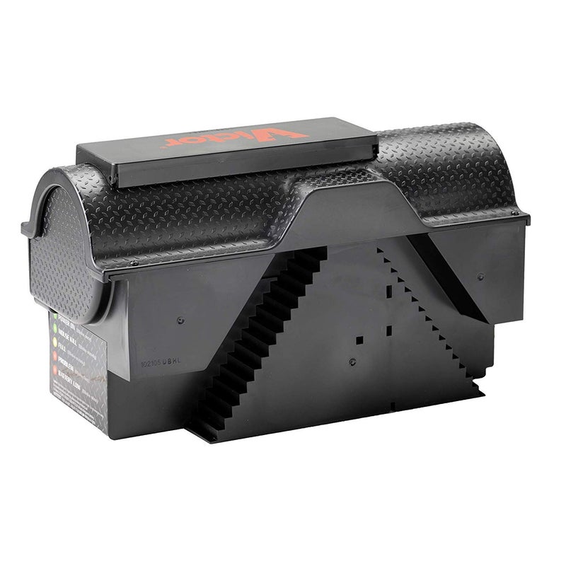 Victor Indoor Multi-Kill Humane Electronic Mouse Trap - No Touch, No See Electronic Instant Kill Mouse Trap - Kills & Holds Up to 10 Mice Per Setting - M260 - Image 2