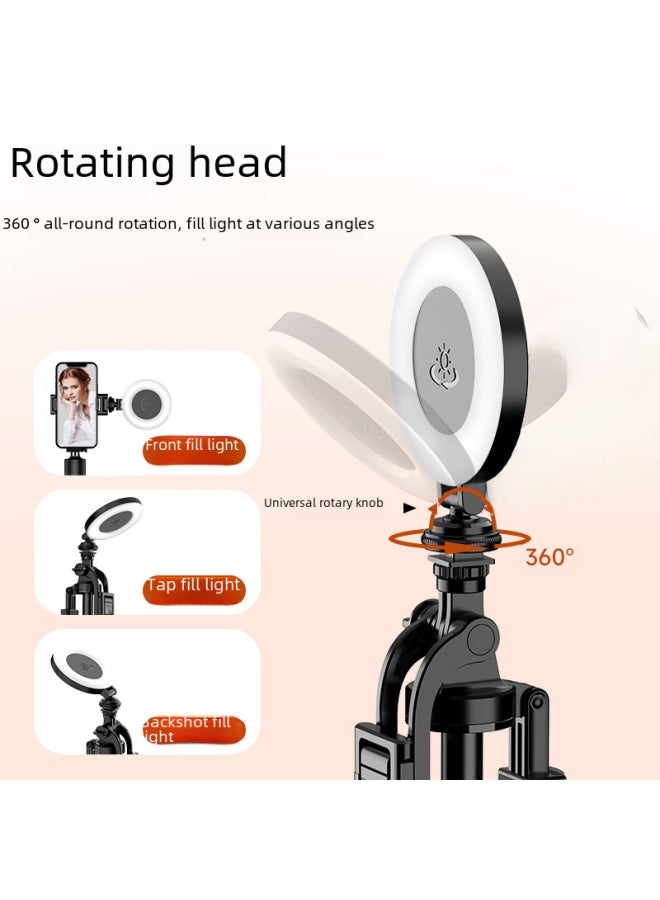 TOKQI D07 Mobile Phone Fill Light Live Broadcast Beauty Selfie Round Flash Charging Mini Led Fill Light Photography Light - Image 4