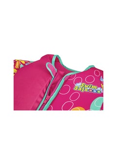Bestway Bestway - Swim Safe ABC Life Jacket With Textile Cover And Sleeves Pink - 32147  - Image 5