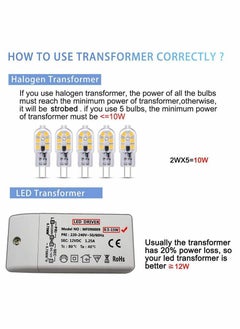 G4 2W LED Light Bulbs Cool White 6000K, AC/DC 12V, 200LM, Equivalent to Capsule Halogen Bulb 10W-20W, Bi-Pin 12V LED, Not Dimmable, 6pcs - pzsku/Z7F29F2DED346BE3A72FDZ/45/_/1666397480/301da9ec-e572-430a-9a70-bdd4c07ae3df