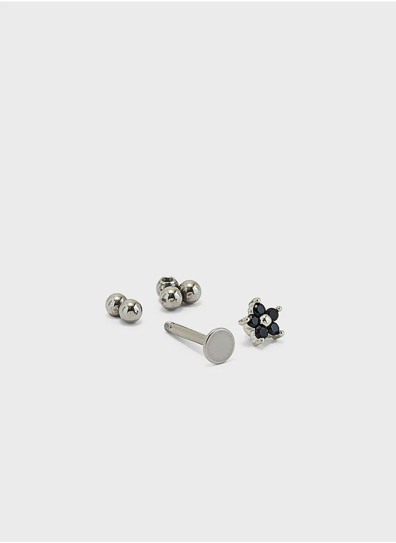 Claires Kids 5 Pack Studs Earring