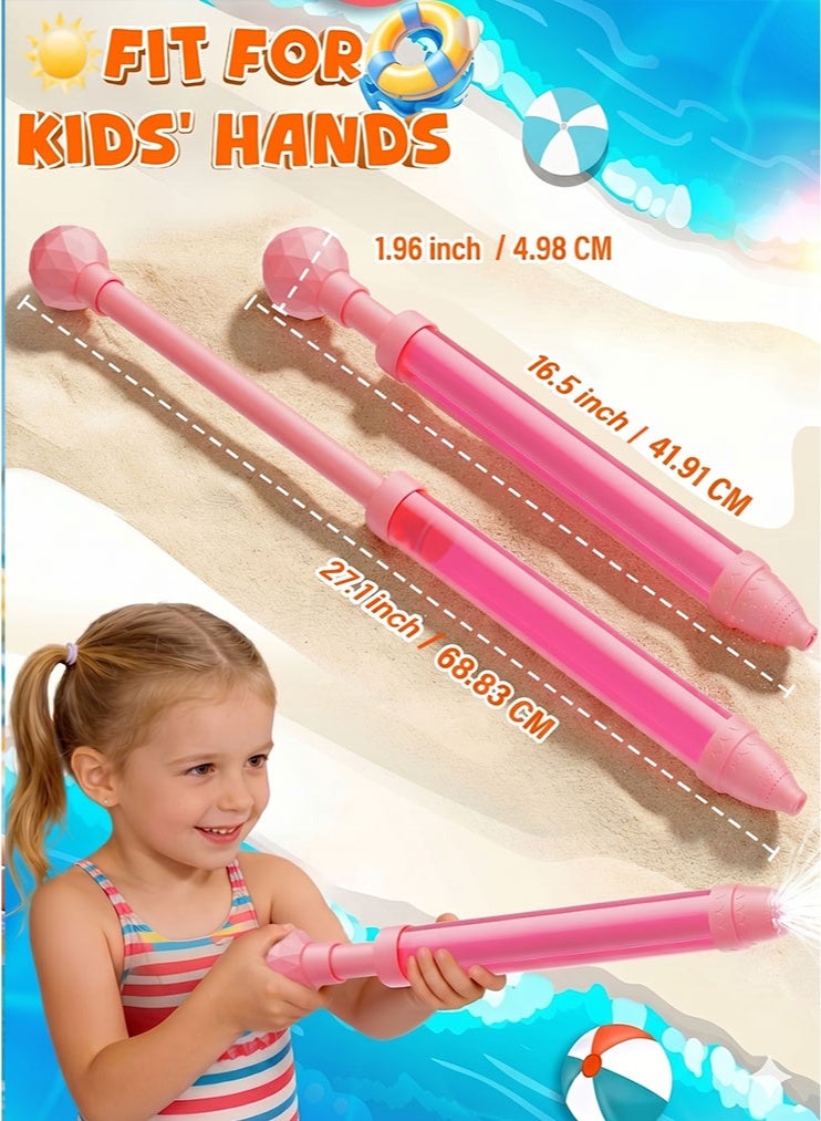 meayul 4 Pack Water Gun Wide Spray Water Squirt Gun for Kids Adults, Sparkle Burst Spray Gun Bulk for Kids Ages 4-12, Water Shooters for Pool Toy Swimming Beach Backyard Outdoor Party Favors - Image 5