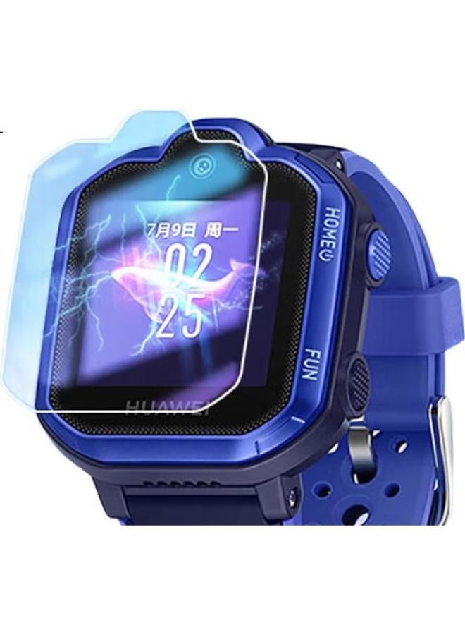 Ten Flashes Shan [Three-Pack Premium] Huawei Children'S Watch 3 Pro Tempered Glass Screen Protector For Children, Compatible With 4 Pro/4X/5/5 Pro/5X/5X Pro, High-Definition Glass Film - Image 1