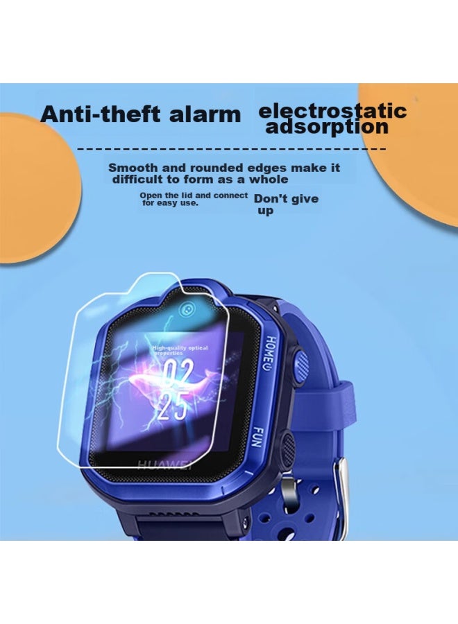 Ten Flashes Shan Huawei Children's Watch 3 Pro Tempered Glass Screen Protector For Children, Compatible With 4 Pro/4x/5/5 Pro/5x/5x Pro, High-definition Glass Film - Image 3