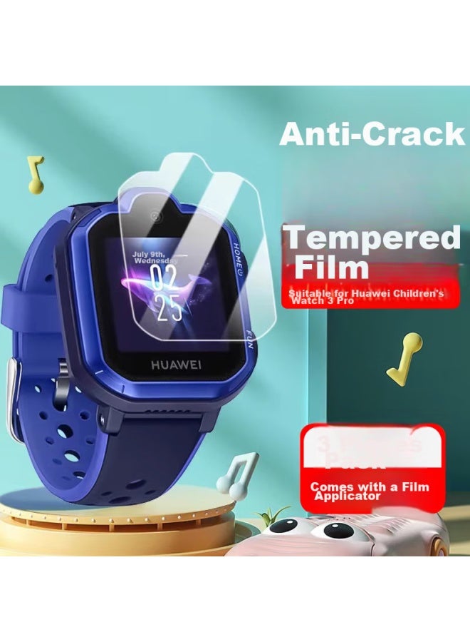 Ten Flashes Shan Huawei Children's Watch 3 Pro Tempered Glass Screen Protector For Children, Compatible With 4 Pro/4x/5/5 Pro/5x/5x Pro, High-definition Glass Film - Image 2