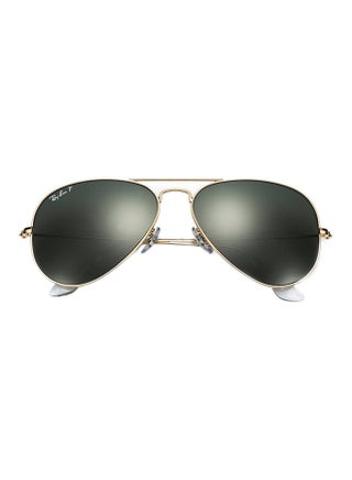 Unisex Polarized Aviator Sunglasses - RB3025 001/58 - Lens Size: 58 mm - Gold - view 5