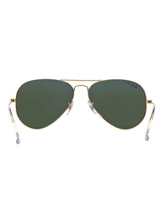 Unisex Polarized Aviator Sunglasses - RB3025 001/58 - Lens Size: 58 mm - Gold - view 3