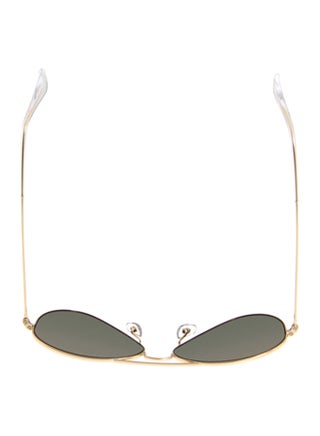 Unisex Polarized Aviator Sunglasses - RB3025 001/58 - Lens Size: 58 mm - Gold - view 4