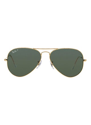 Unisex Polarized Aviator Sunglasses - RB3025 001/58 - Lens Size: 58 mm - Gold - view 2
