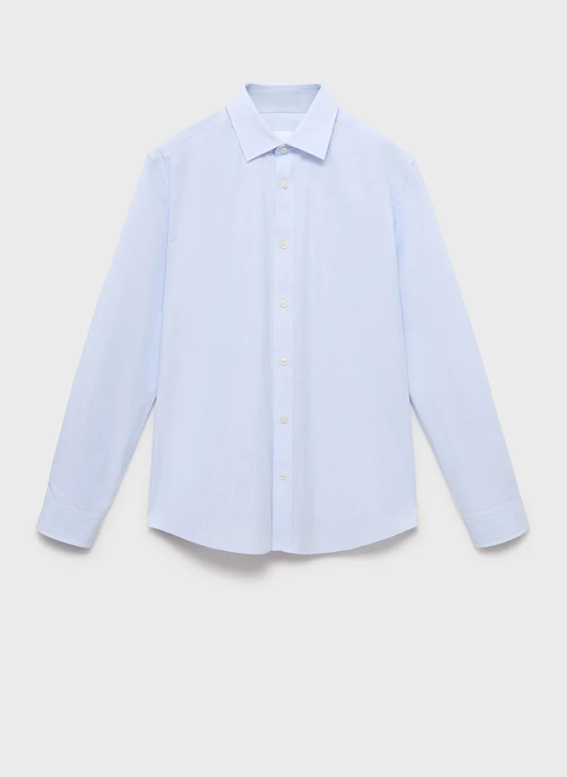 Mango Man Casual Forte Slim Fit Shirt
