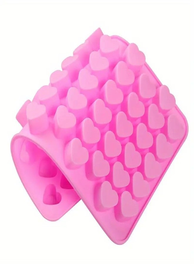 LEGACYCART (2PCS Combo) 55Cavity and 15 Heart Silicone Chocolate Mould, Valentine's Day Heart Silicone Molds, Candy Mold, Used for Jelly, Homemade Treats, Candy, Candle, Chocolate, Resin, Clay - Image 4
