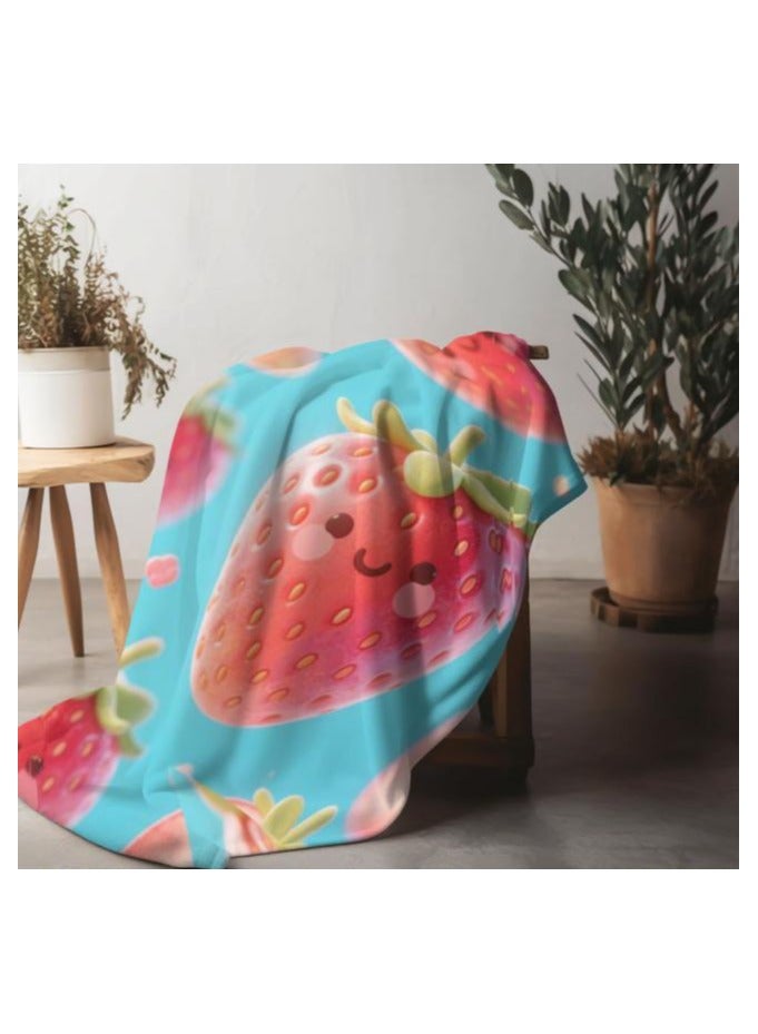 عام بطانية رقيقة من الفانيلا الكرتونية للأطفال أو الطلاب (دافئة ومريحة ومناسبة للنوم والألعاب) 100 سم * 150 سم - Image 5