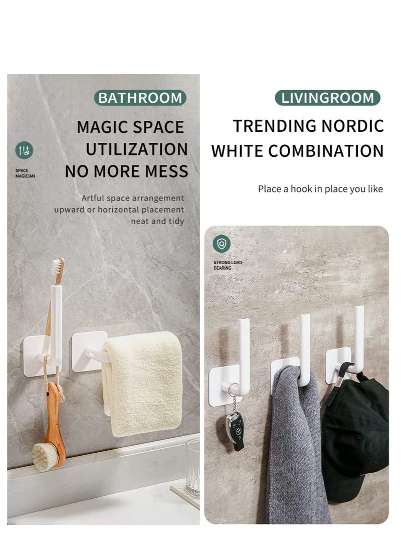 Paper Towel Holder Hook, Wall Hanging Kitchen Plastic Wrap Shelving, Perforation-Free Cutting Board and Cutting Board Shelf, Pot Lid Organizing and Storage Bracket, Paper Roll Hanging Rack 4PCS - Image 5