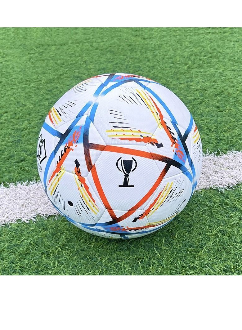 NIBEMINENT M MIAOYAN World Cup children's No. 4 campus primary and secondary school students machine-sewn 5 PU seamless match football - Image 1