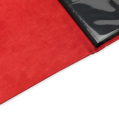 Vault X 9 Pocket Strap Binder, 360 Cards, Exo-Tec Material, 20 Side-Loading Pages (Red) - Image 5