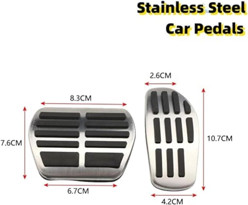 Wivplex Car Pedal Pad Set for Nissan Models - Image 2
