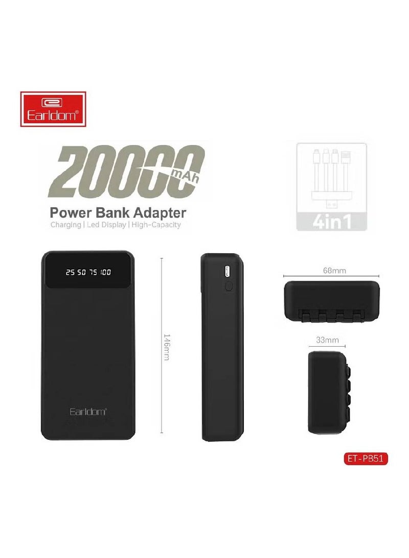 أيرلدوم إيرلدوم ET-PB51 باور بانك بسعة 20000 مللي أمبير - Image 2