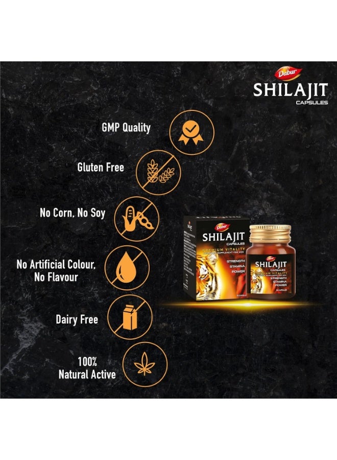 دابر شيلاجيت 30 كبسولة 30 كبسولة - Image 3