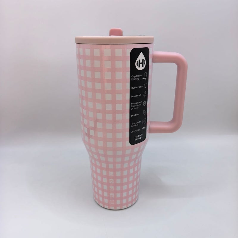 32OZ/40OZ Hydrojug Large Capacity Insulated Car Cup with Handle and Leak-Proof Lid