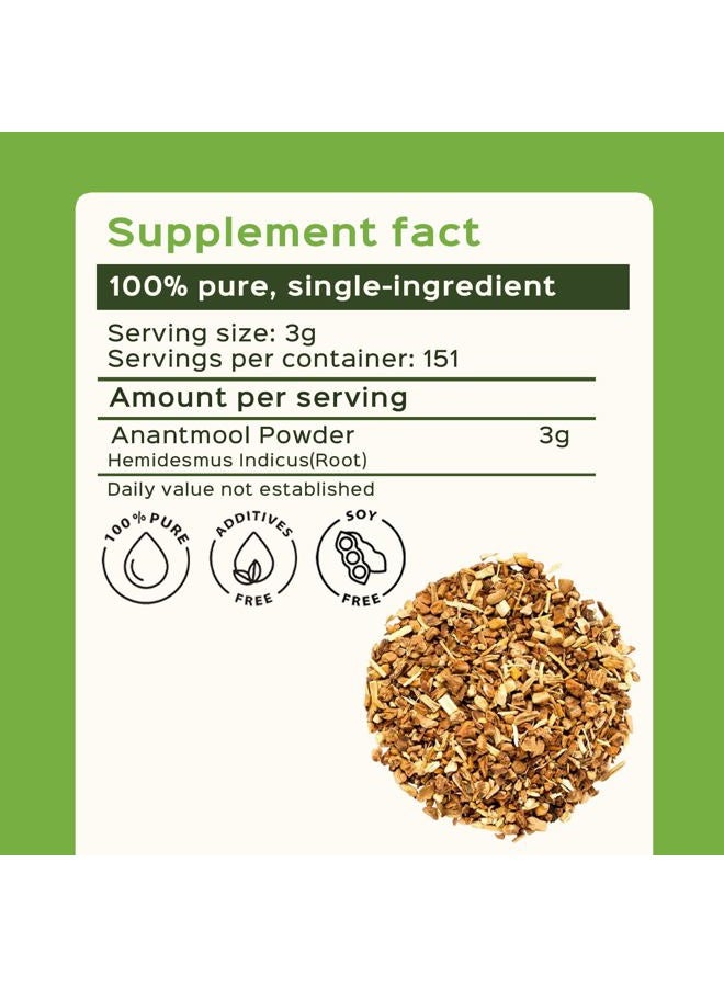 bixa BOTANICAL Sarsaparilla Root Powder (HEMIDESMUS INDICUS) – 1 Pound (16 Oz) Natural Blood Purifier & Cooling Agent | Helps to Reduce hyperacidity & gastric Problem, Anti Oxidant Herbal Supplement | - Image 4