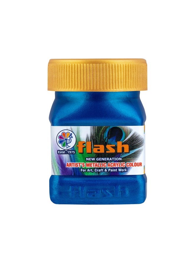 Flash - Flash Metallic Color (Ultramarine Blue, 50ml) - Image 1