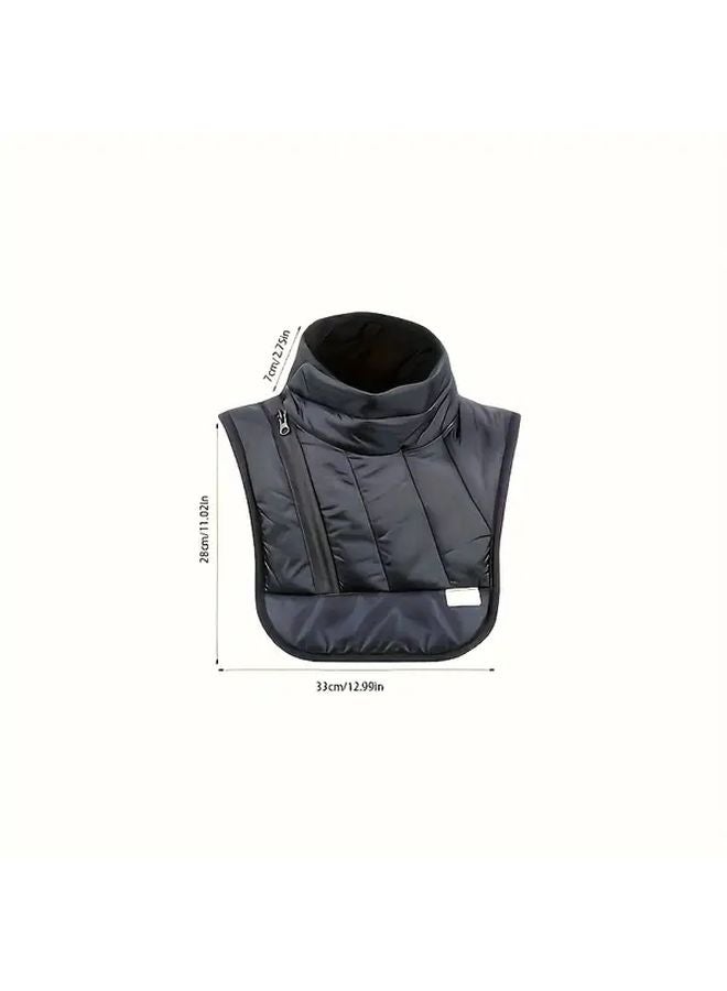 Motorcycle Neck Warmer Windproof Thermal Neck Guard Adjustable Snug Design M Size - Image 1
