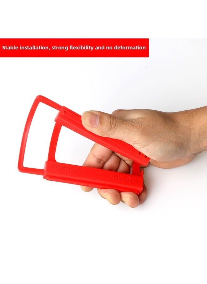 Generic Solid State Disk Bracket 2.5-inch To 3.5-inch Hard Disk Bracket SSD Hard Disk Bracket SSD Bracket Direct Sales-Color:Red  - Image 2