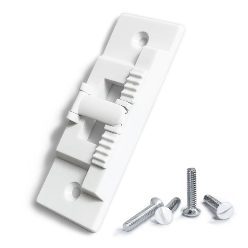 ILIVABLE Light Switch Guard ILIVABLE Child Proof Wall Switch Plate Protects Your Lights or Circuits from Being Accidentally Turned On or Off by Children and Adults White 2 Pack